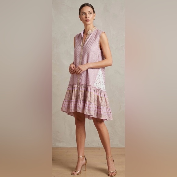 Pep’s Cannes Dresses & Skirts - RARE Pep’s Cannes Limited Edition Gold Lamé & Lace Inset Dress - S